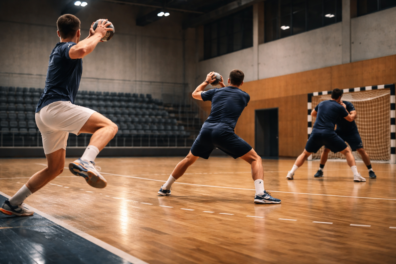 Bliv fysisk klar til håndbold efter din position: fløj, back eller streg?