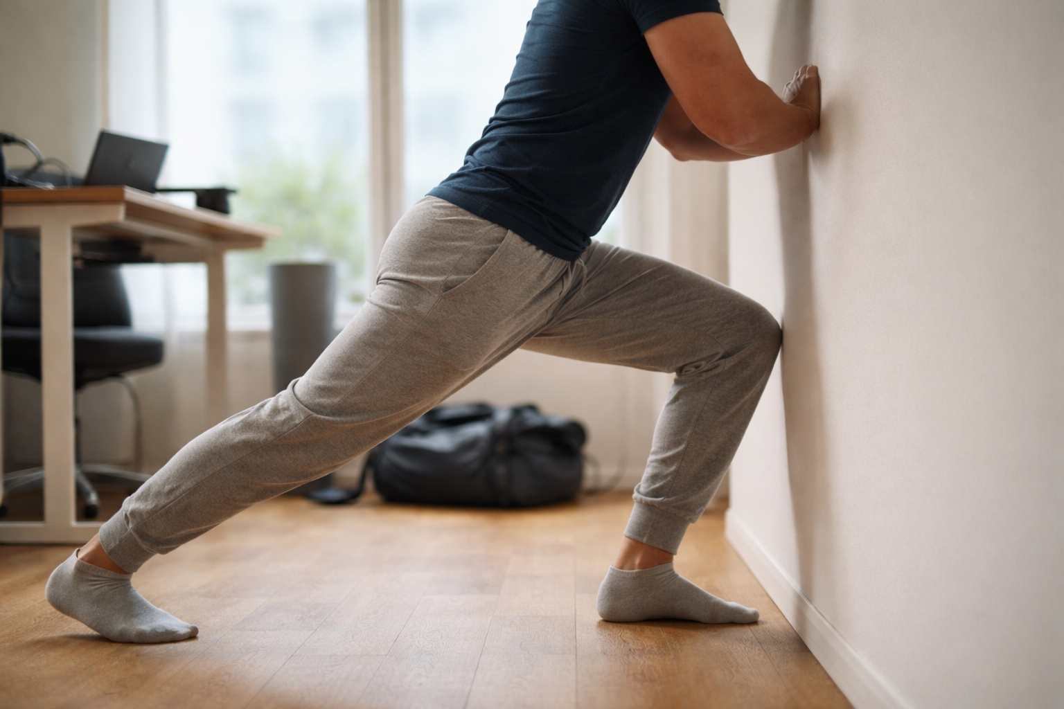 Kontor-krop på pause: 10 minutters mobilitet der faktisk hjælper din træning